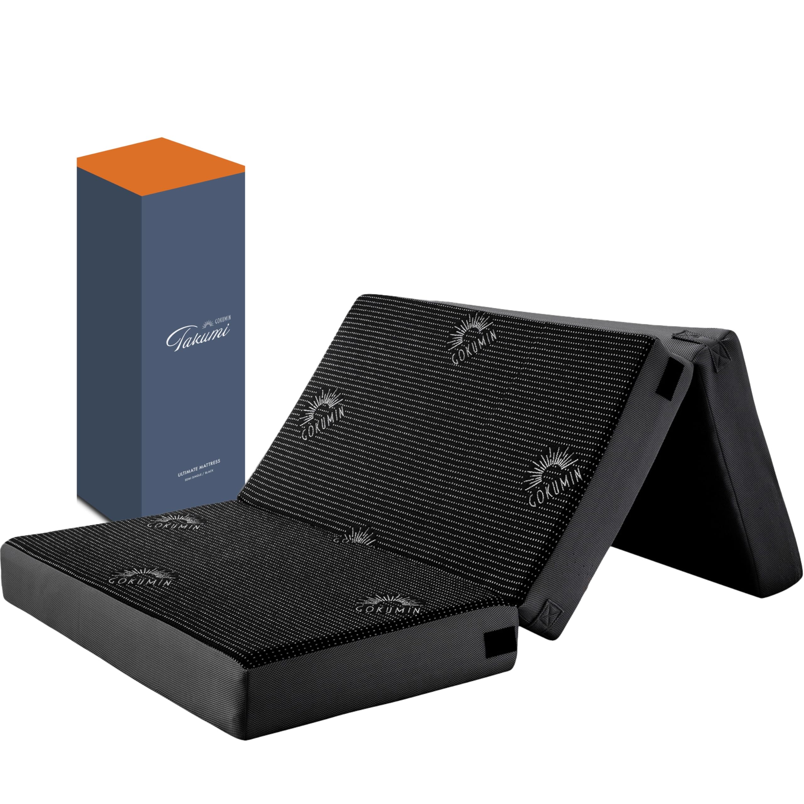 GOKUMIN　セミダブル　三つ折りマットレス 楽天市場】【楽天1位】 GOKUMIN マットレス 究極の 4層 三つ折り